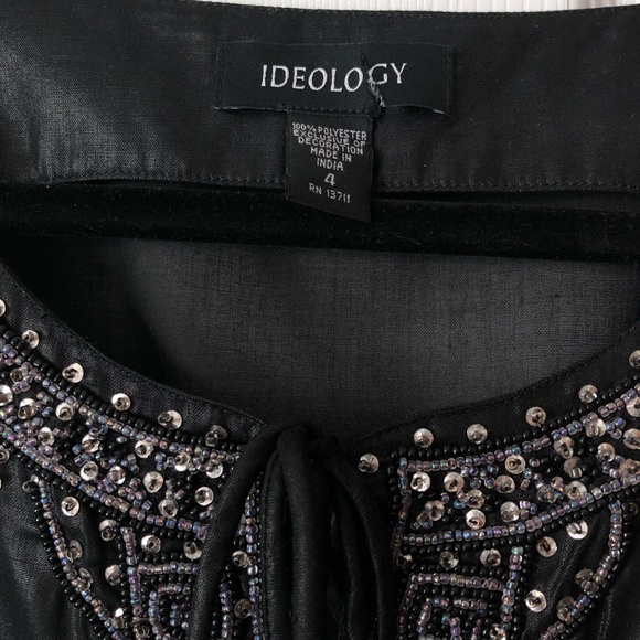 Ideology black sleeveless Top/Blouse size 4 - Picture 7 of 7